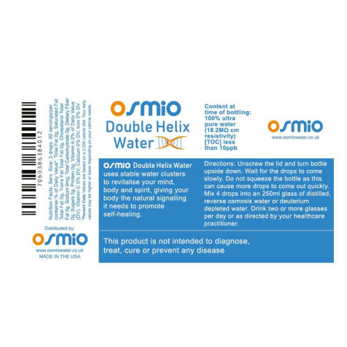 Osmio Double Helix Water