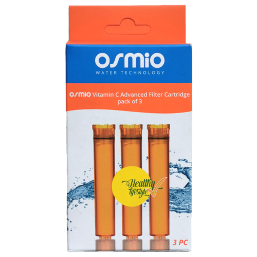 Osmio Vitamin C Advanced Shower Filter Replacement Filters 3 pack